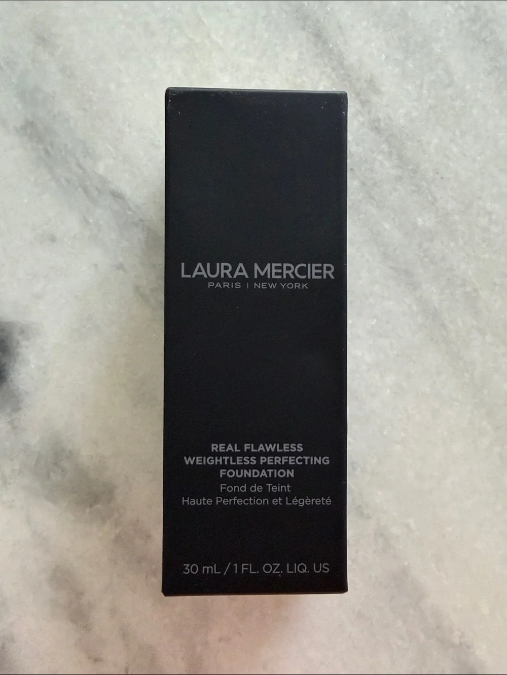 NWT laura mercier Real Flawless Weightless Perfecting Foundation - 4C1 Praline